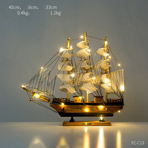 Transform Your Space with Our Home Creative Craft Decoration Sailing Decoration