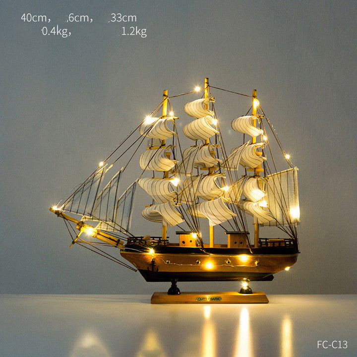 Transform Your Space with Our Home Creative Craft Decoration Sailing Decoration